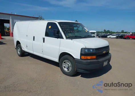 2020 Chevrolet Express Cargo Rwd 2500 Extended Wheelbase Wt from USA, damaged, VIN 1GCWGBFP4L1131114